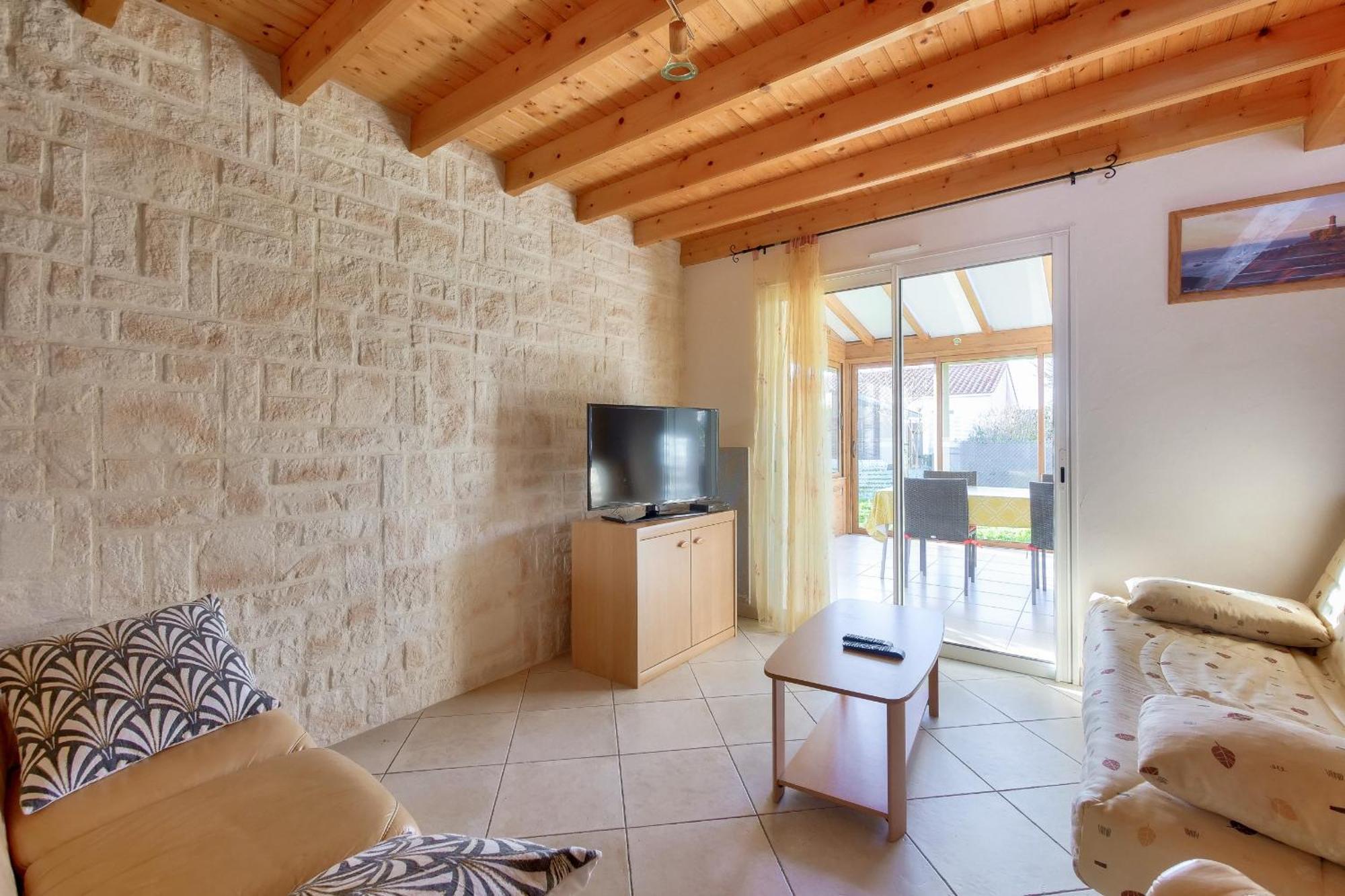 Maison Pour 8 - 5Min De La Plage - Jardin & Veranda Longeville-sur-Mer Exterior photo